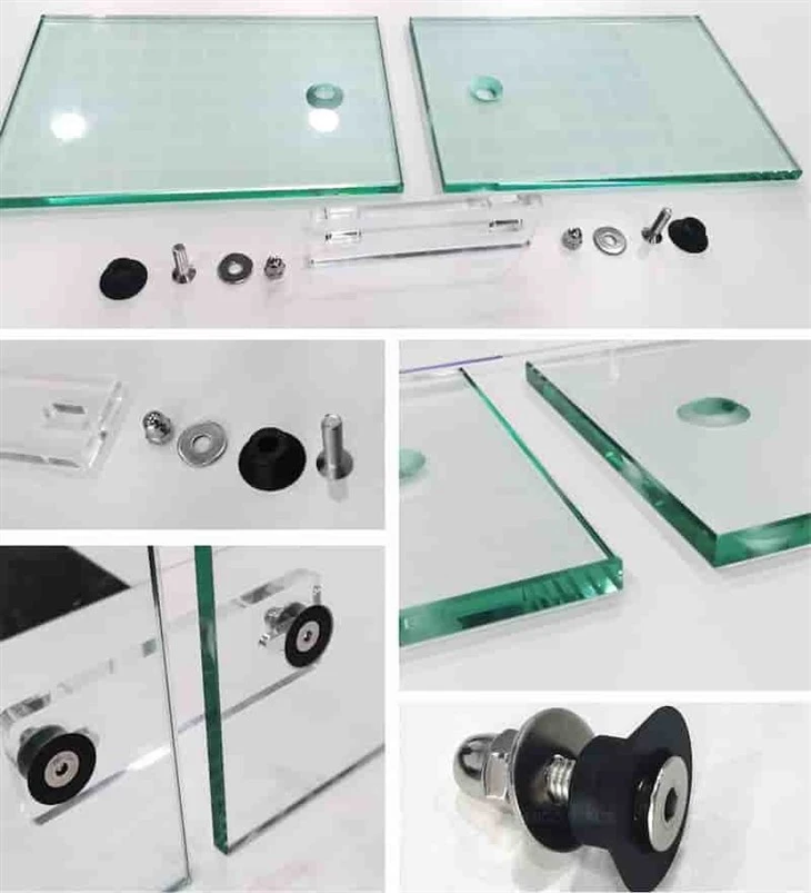 Padel Court Glass Connection Fittings