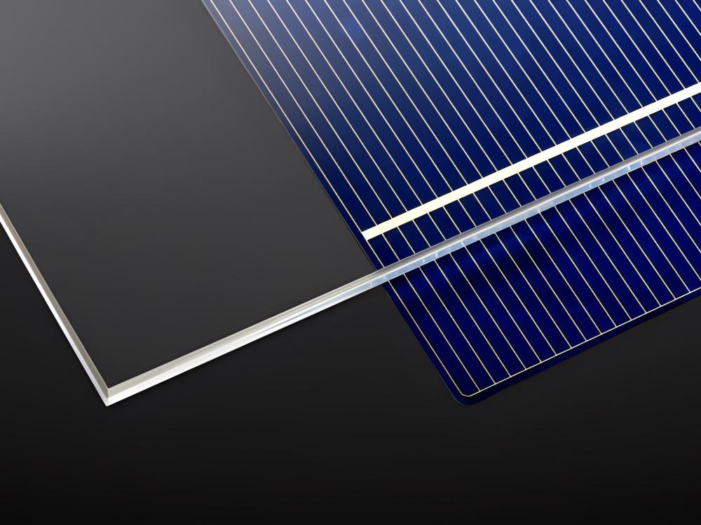 Solar glass panel