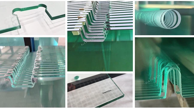 Tempered shower glass Tempered shower glass