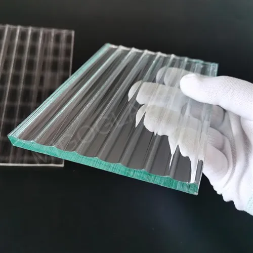 Kaca Bermotif Moru Besi Bening Dan Rendah