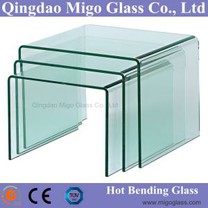 Bentuk U panas membungkuk gelas / kaca U-Bend dijual