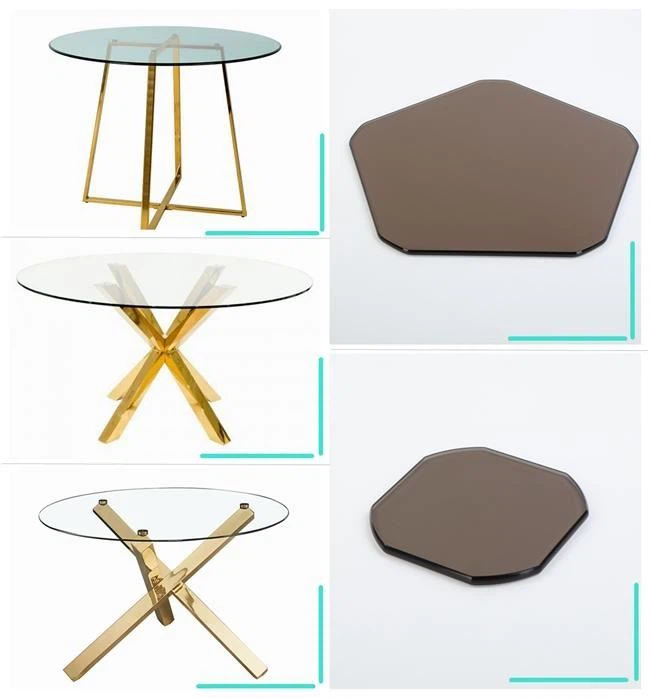 Clear or Tinted Glass Table Top